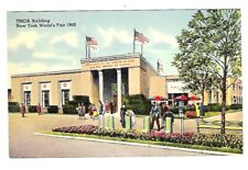 c1940 Postcard YMCA Building New York World's Fair, Linen picture