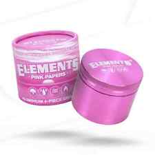 Elements Pink 4 parts Premium Aluminum Grinder Shredder diameter 56mm picture
