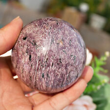 1Lb Rare Natural Charoite Crystal Sphere Gems Ball Crystal Collection Room Decor picture