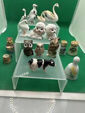 A Lot Of  17 Miniature Collectibles Some Vintage picture