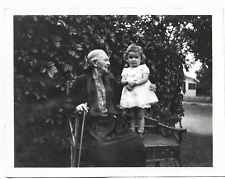 Vintage 1920s Photo of Great Grandmother with Little Girl Arroyo Grande Calif. picture