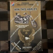 Vintage Harley Davidson Series 3 Collector Cards Unopened Box 36 Pack Inside picture