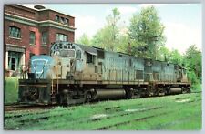 Warwick, New York - Lehigh & Hudson River RR #29 & 23 Train - Vintage Postcard picture