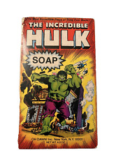 THE INCREDIBLE HULK Soap With Box Comic Cover Old Stock  1979 picture