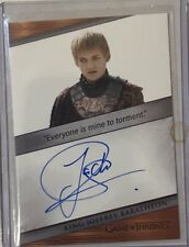 2023 Game of Thrones Art & Images Jack Gleeson Quotable Autograph VERY LIMITED picture