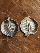 Vintage International Silver Company - 2 Leaf Shaped Dishes No. 8167  picture