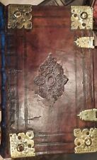 Old & rare Dutch 'Ravesteyn'  Bible 1645 in amazing binding with brass clasps picture