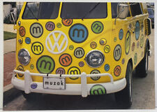 Muzak Audio Marketing Advertisement VW Van Vintage Photo Postcard picture