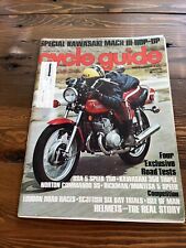 Cycle Guide Magazine, September 1971 Magazine, Great Condition  picture
