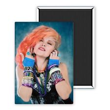 Cyndi Lauper 4-Magnetic Fridge 54x78mm picture