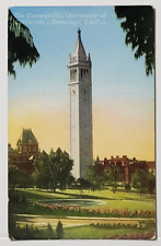 The Campanille University Of California Berkeley Antique Postcard 1922 picture