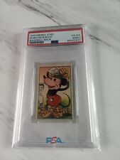  1948 JCM2 Japanese Menko Mickey Mouse Betty Boop PSA VG-EX 4MC 88922431 Pop 7 picture