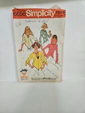 Simplicity 6656 Size 16 Pullover Top Uncut 1974 picture