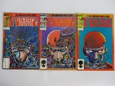 Marvel Comics MACHINE MAN #1-3 Limited Series 3x Comics 1984 LOOKS GREAT picture