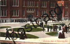 1909 VALPARAISO IN, University Days, pub Elmer Starr,  postcard jj050 picture