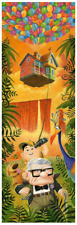 Disney Fine Art Limited Edition Canvas Journey To Paradise Falls-Up-Rogerson picture