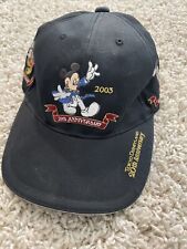 Vintage Tokyo Disney Resort 20th Anniversary Mickey Mouse Cap Black 2003 picture