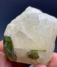 254 Cts beautiful terminated tourmaline crystal with quartz from Afghanistan picture