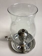 Danforth Pewter Anthem Oil Lamp Lead Free Pewter with Wick Original Box 8.5