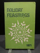 Holiday Feastings Cook Book 1971 Michigan Consolidated Gas Company M13 picture