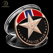 Bronze Star Challenge Coin picture