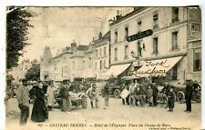 France Château-Thierry Hotel de l'Elephant 1906 postcard picture