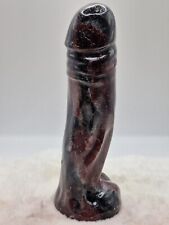 443g Large Astrophyllite Garnet Crystal Phallus Penis carving Gemstone Healing   picture