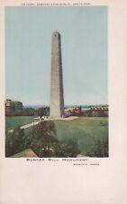 Postcard MA Boston Massachusetts Bunker Hill Monument c.1900s H3 picture