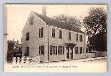 Newburyport MA-Massachusetts, Home Of William Lloyd Garrison, Vintage Postcard picture