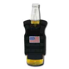 RAPDOM USA American Flag Can Bottle Cooler Insulator Mini Vest Beer Soda picture