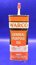 Vintage Warco Penetrating Oiler Tin can Warwick Laboratories Co. Brooklyn N.Y.   picture