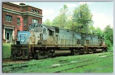 Warwick, New York - Lehigh & Hudson River RR #29 & #23 Train - Vintage Postcard picture
