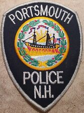 NH Portsmouth New Hampshire Police Shoulder Patch picture