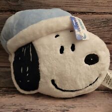 Peanuts Snoopy Collectible  Snoopy Pillow With  Blue Hat, 12 inches,  picture