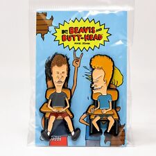 Beavis and Butthead Classroom Enamel Pins Set Official Cartoon Collectibles picture