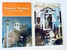 Vintage 1980s WOODSTOCK, VERMONT Travel Guides/Booklets picture