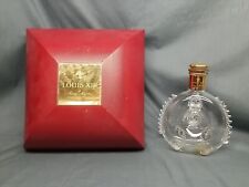 Remy Martin Louis XIII Box Empty Bottle w/ Cork & Topper Baccarat Crystal France picture