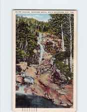 Postcard Silver Cascade, Crawford Notch, White Mountains, Hart's Location, N. H. picture