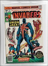 THE INVADERS #8 1976 FINE-VERY FINE 7.0 4670 UNION JACK picture