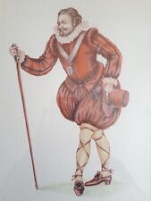 Janet Froud Original Costume Design For Royal Shakespeare Company Malvolio - Art picture