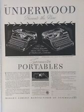 1937 vintage Underwood Champion typewriter, presents the new type Master  picture