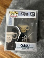 Signed Funko Pop ANDY SERKIS CAESAR POP 453 WAR FOR THE PLANET OF THE APES BAS picture