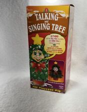 Vintage 1997 Telco Motionette Talking And Singing Tree The Pinecone Kid NOS picture