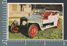 1909 Rolls Royce Car Veteran Vintage Cars by Weston's Biscuits card #6 picture