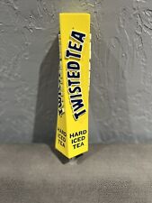 Twisted Tea Hard Iced Tea Handle 4 Sided 11 Inch Tall Rare & Nice New No Box picture
