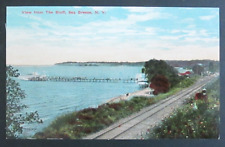 View From the Bluff Sea Breeze NY Unposted DB Postcard picture