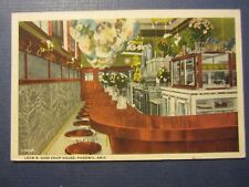 Old Vintage  PHOENIX ARIZONA - Advertising POSTCARD - Leon R. Gass CHOP HOUSE picture