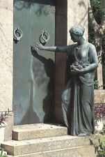 Postcard LA New Orleans Metairie Cemetery Bronze Maiden Storyville Madam MINT picture