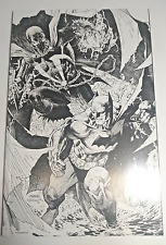 Batman Spawn 1:100 Jim Lee B&W Sketch Variant picture