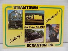 Steamtown National Historic Park Postcard Boston & Maine #3713 VTG HTF RARE picture